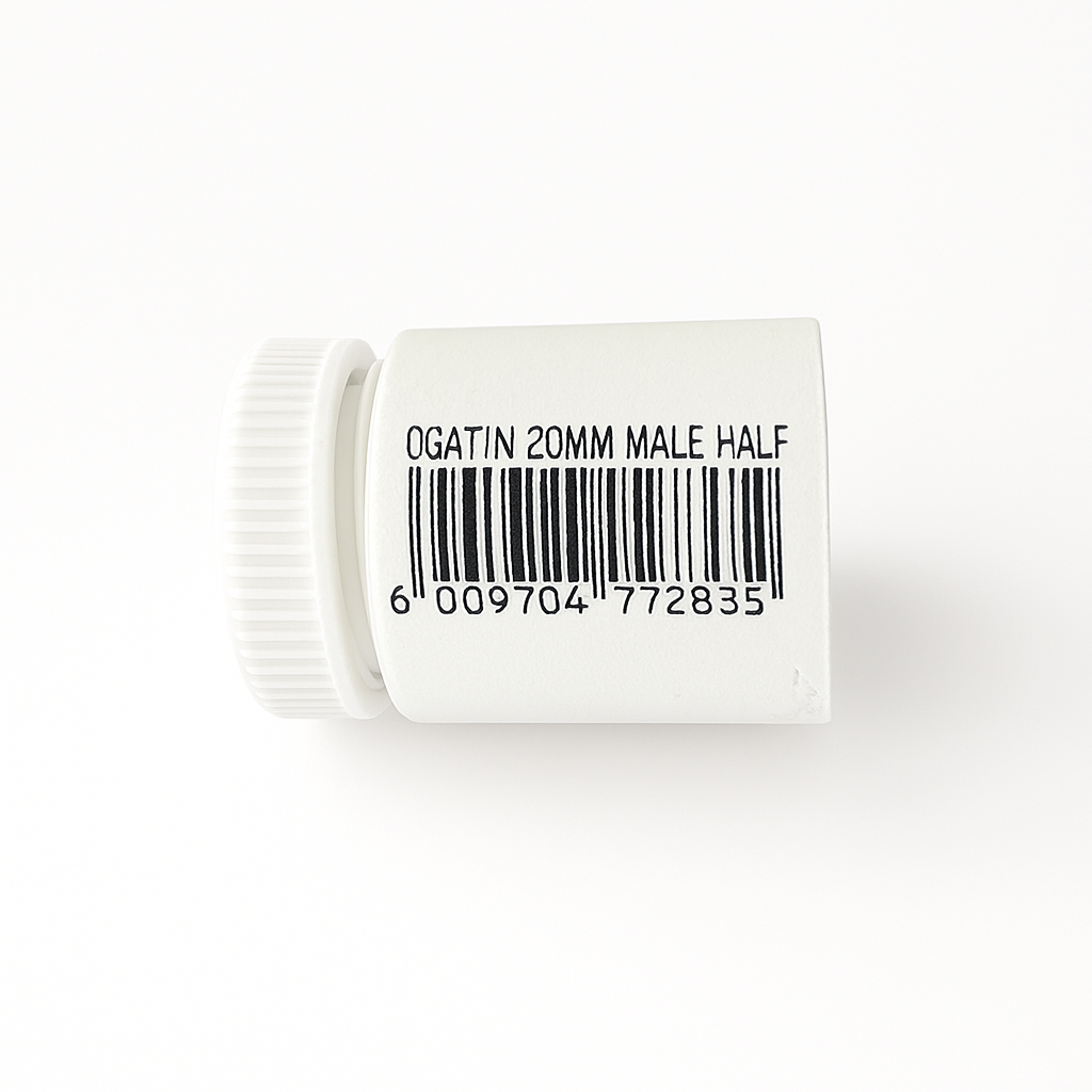 BARCODED MALE ADAPTORS