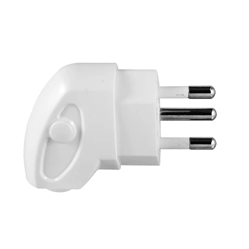 PLUG TOP SLIM 3 PIN 15A WHITE