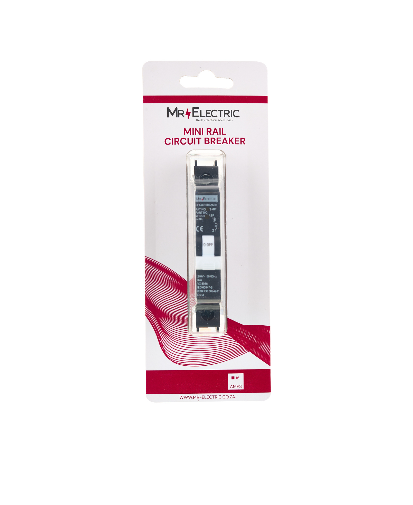 MR ELEC MINI RAIL C/BREAKER 16A