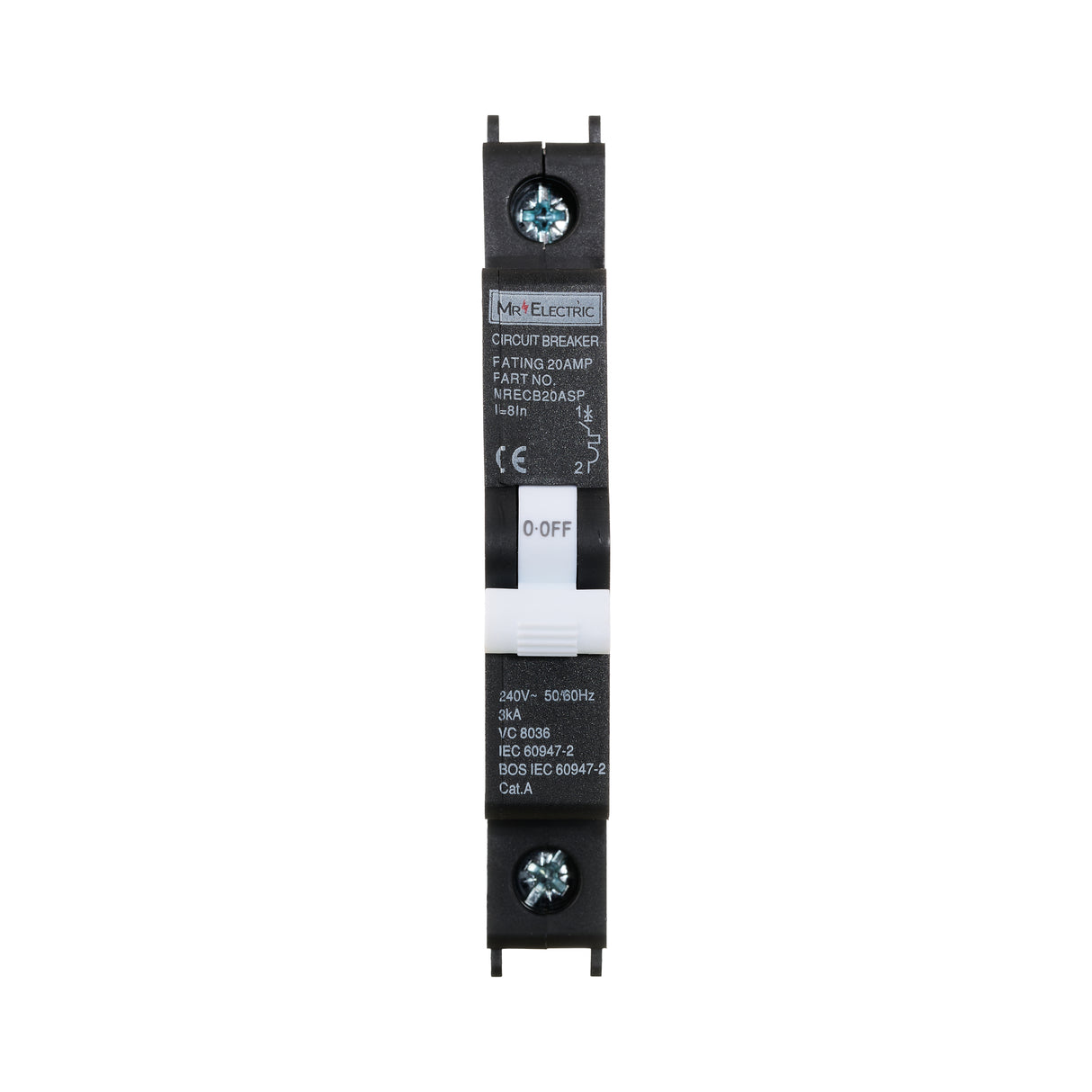 MR ELEC MINI RAIL C/B 20A