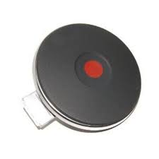 6" SOLID PLATE RED DOT