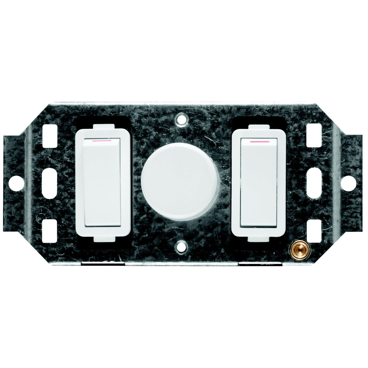 CRABTREE CLASSIC 2 LEVER 600W DIMMER + YOKE 4X2