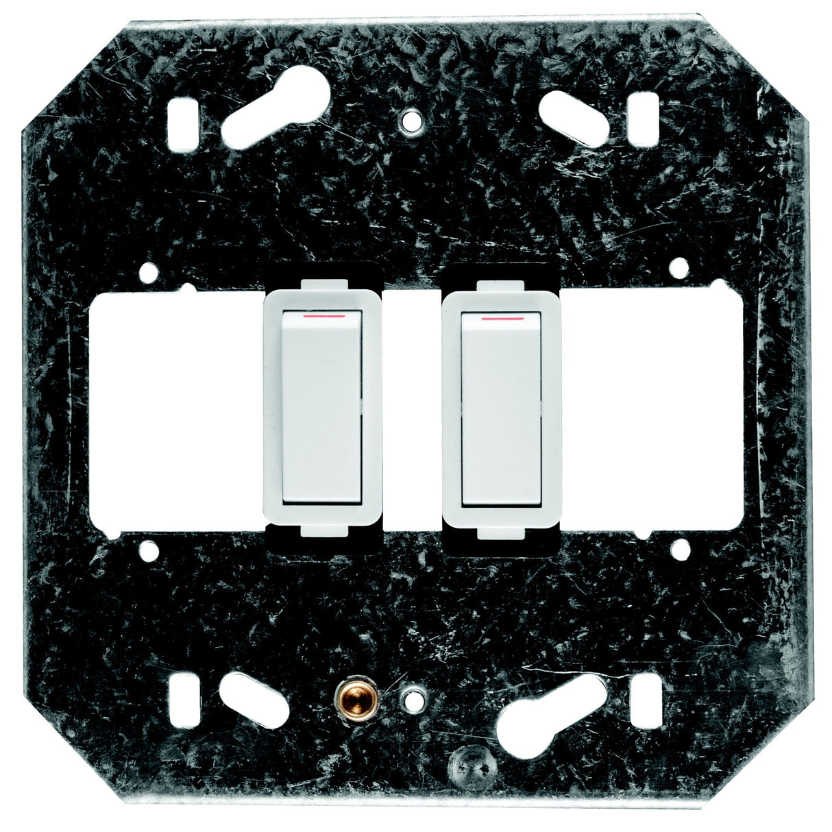 CRABTREE CLASSIC 2 LEVER 2X1 WAY 20A SWITCH + YOKE 4X4