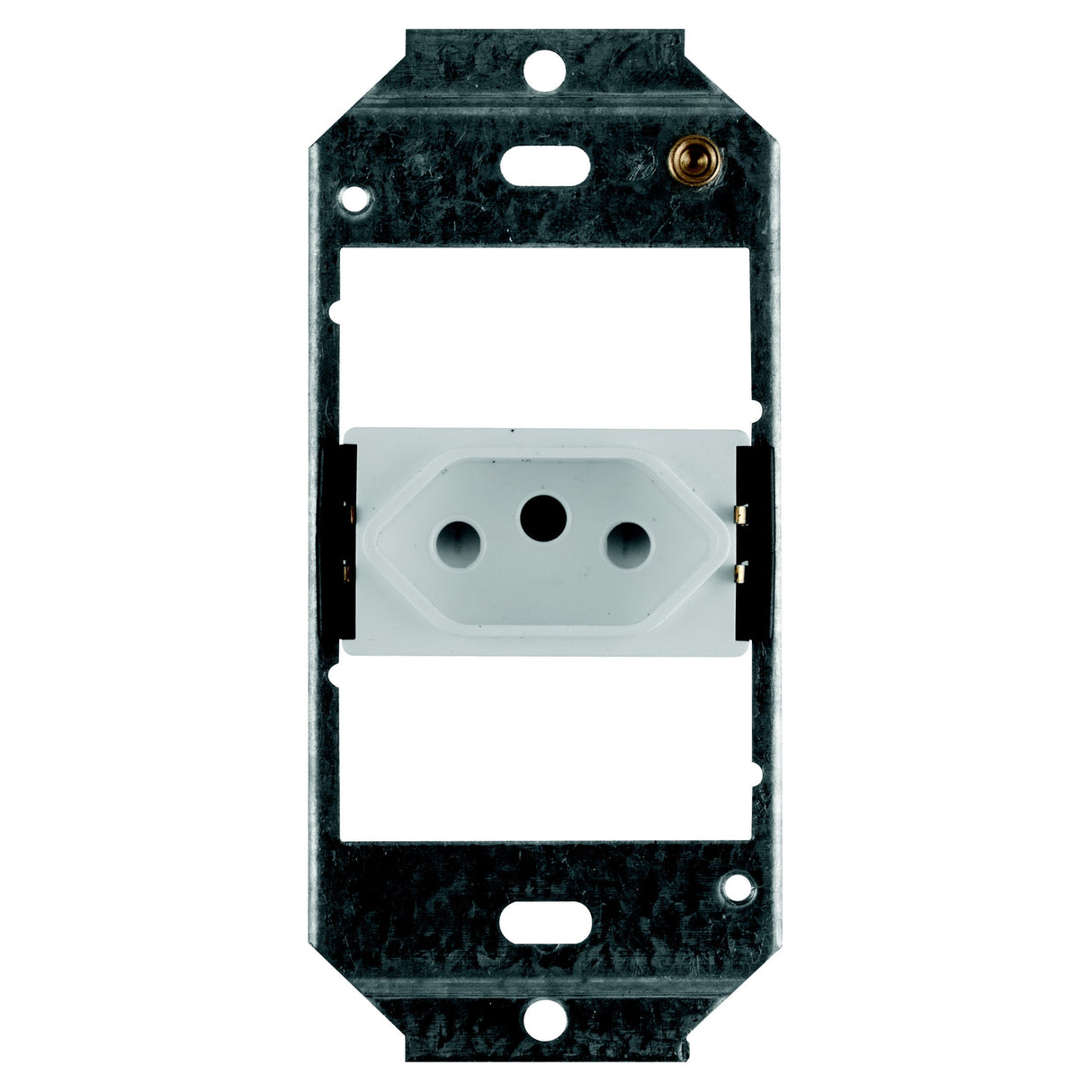 CRABTREE CLASSIC 16A SLIMLINE SINGLE SOCKET 164-2 + YOKE 4X2