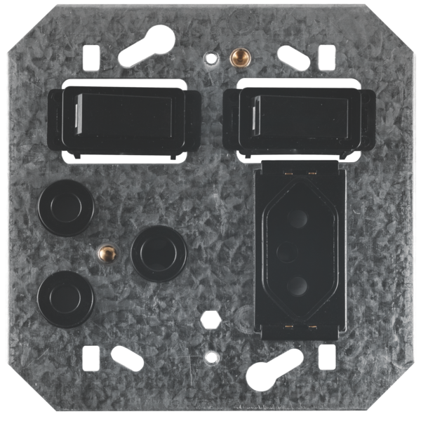 CRABTREE CLASSIC 16A COMBO SOCKET + YOKE 4X4