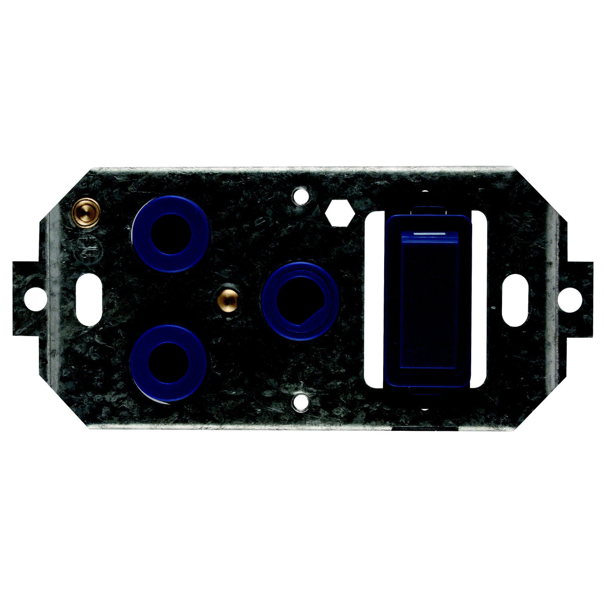 CRABTREE CLASSIC SINGLE 16A SWITCH SOCKET + YOKE 4X2 VERTICAL