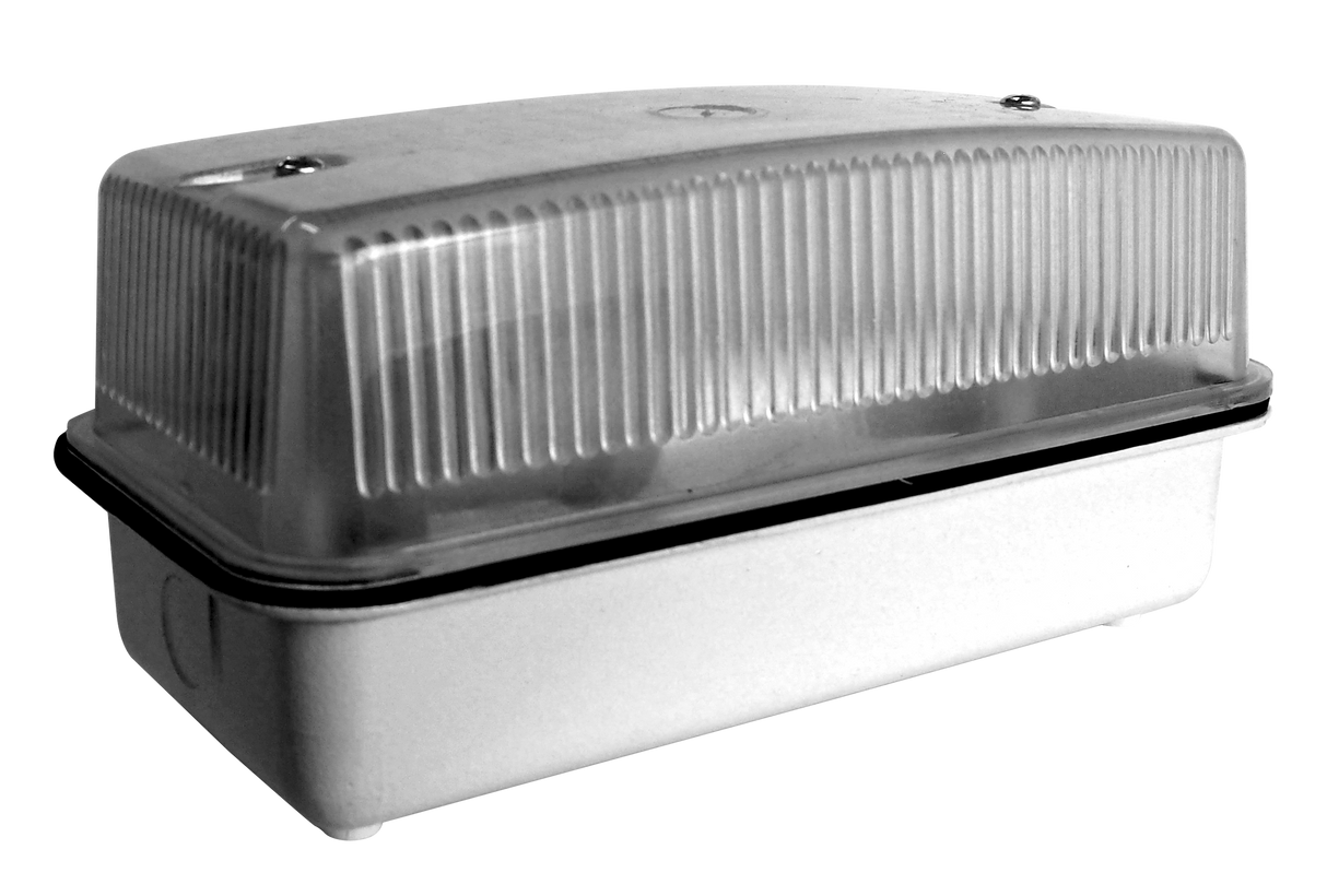 RECTANGULAR 100W ALUMINIUM B.C BULKHEAD