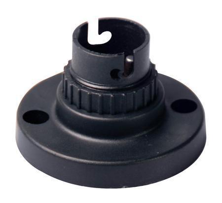 NYLON LAMPHOLDER BATTENHOLDER 50MM B22 BLACK