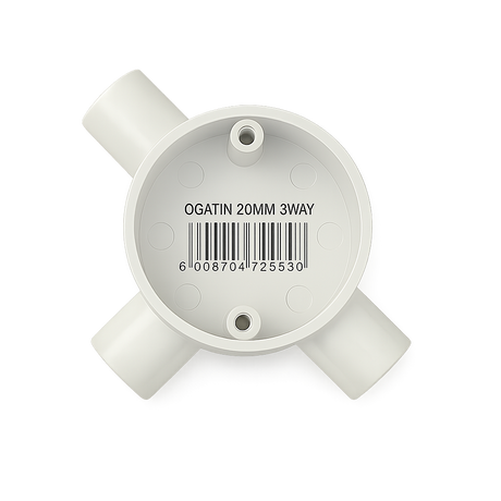BARCODED PVC CONDUIT BOXES