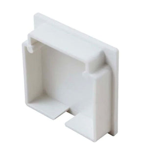 PVC TRUNKING END CAPS