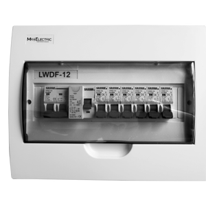 PVC SIMPLEX DISTRIBUTION BOARDS