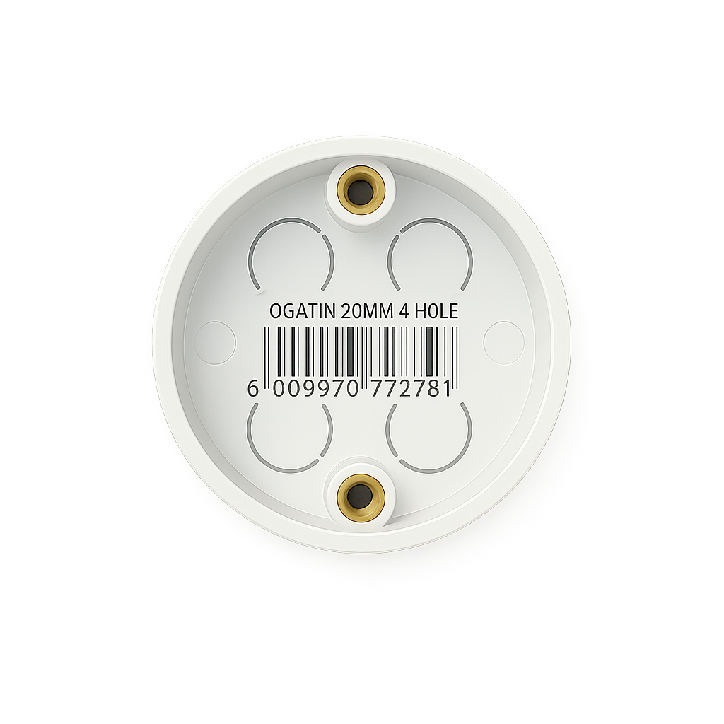 OGATIN BARCODED CONDUIT BOXES 4 HOLE LOOP IN BOX