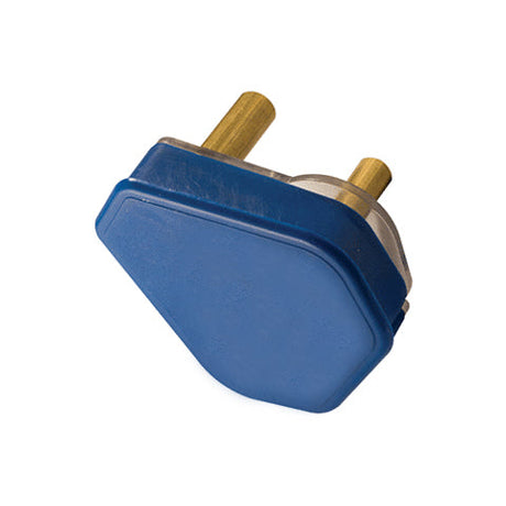 PRE-PACK PLUG TOP 3 PIN 15A BLUE