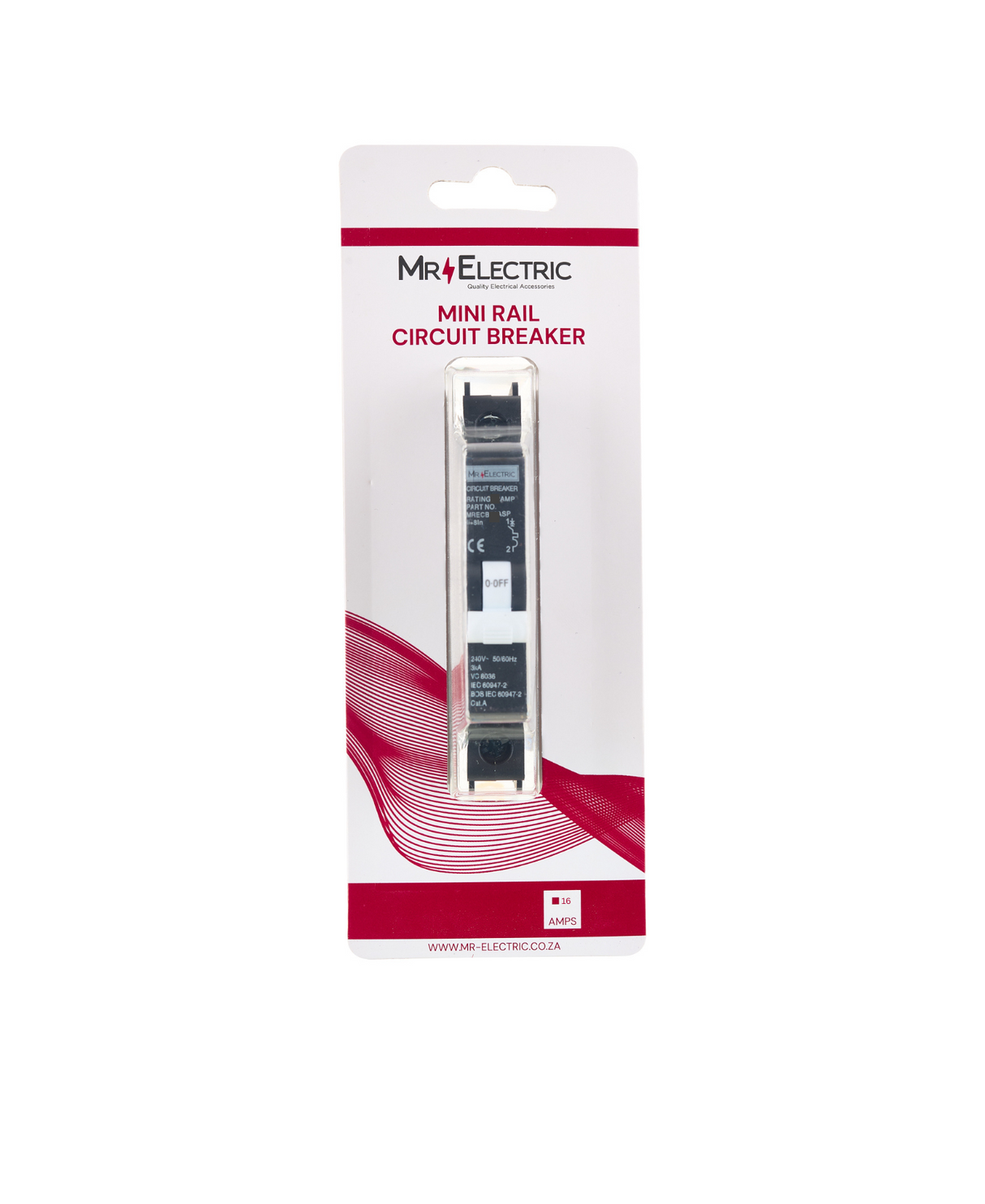MR ELEC MINI RAIL C/BREAKER 16A
