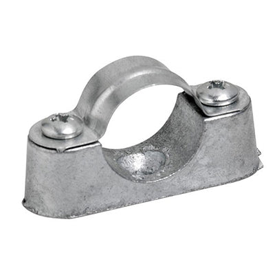 STEEL HEAVY DUTY GALVANISED SADDLE 25MM