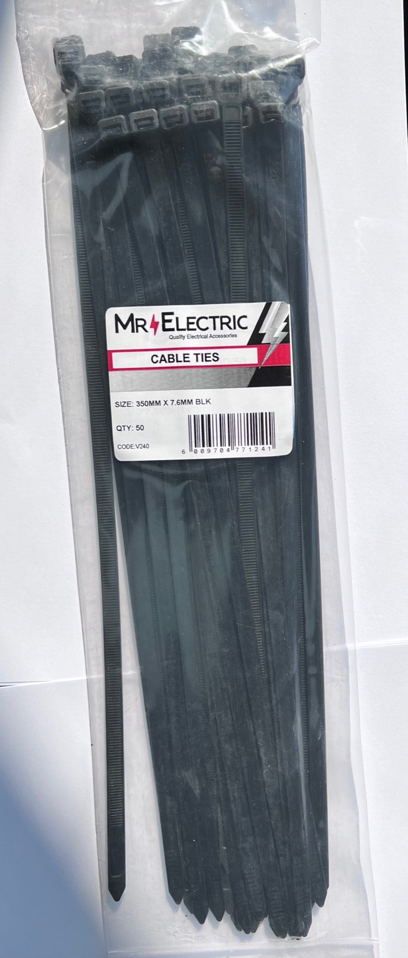 PRE-PACK CABLE TIES 350 X 7.6 (PP50)