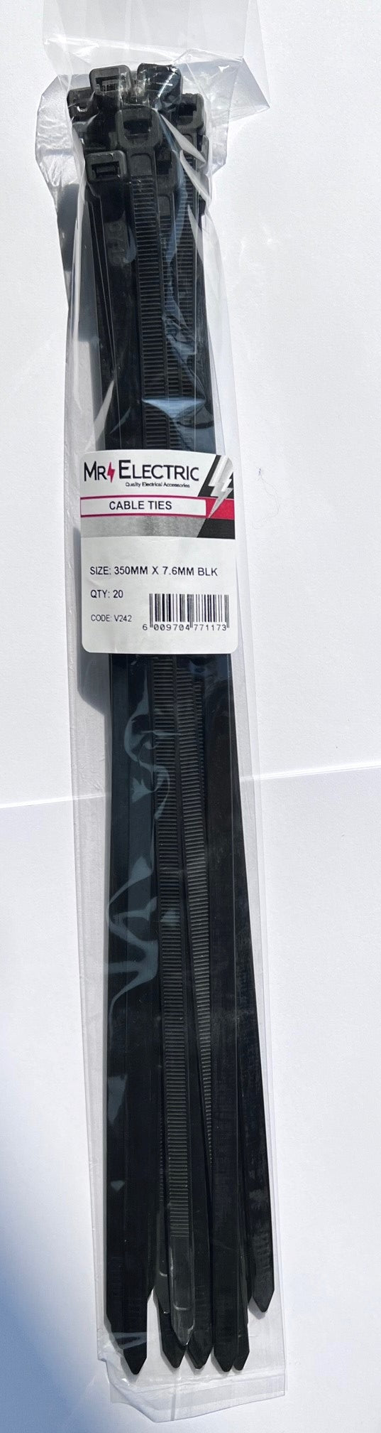 PRE-PACK CABLE TIES 350 X 7.6 (PP20)