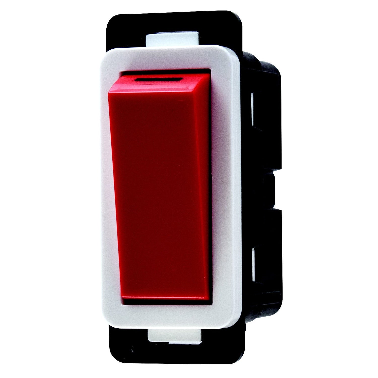 CRABTREE CLASSIC 1 WAY 20A SWITCH WITH WHITE SURROUND (CLIP IN)