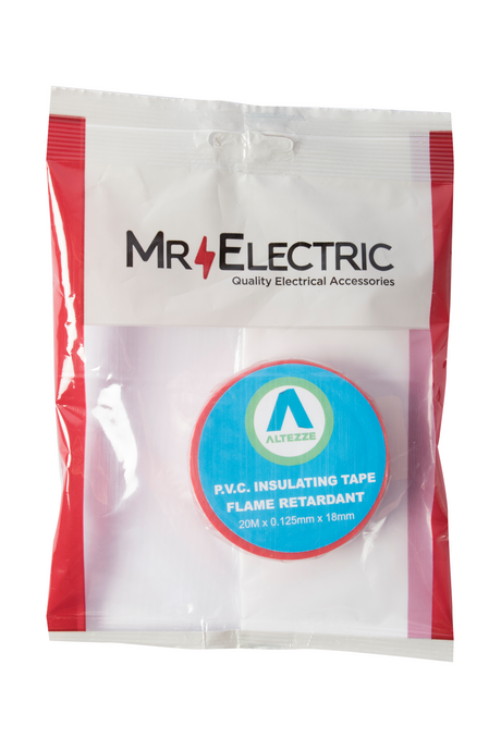 TAPE 18MM X 20M RED