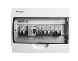 PVC SIMPLEX DISTRIBUTION BOARD - 12 WAY SURFACE