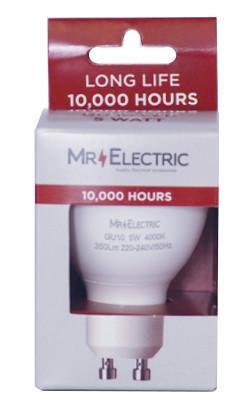 MR ELECTRIC LED GU10 5W 4000K