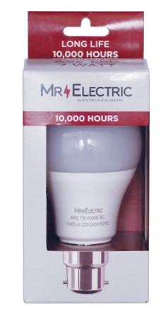 MR ELECTRIC LED A60 E/S 7W
